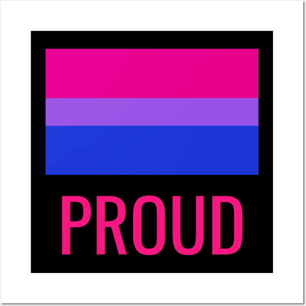 Bisexual Pride Wall Art by StandProud